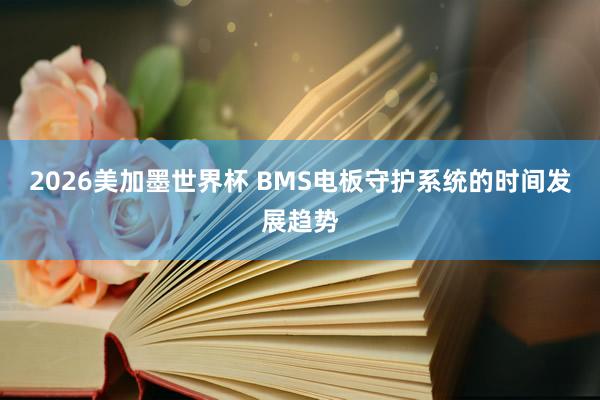 2026美加墨世界杯 BMS电板守护系统的时间发展趋势