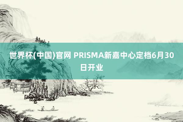世界杯(中国)官网 PRISMA新嘉中心定档6月30日开业